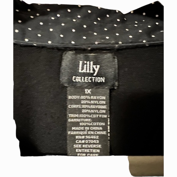 A sweater in 1X by Lilly Collection - Picture 3 of 6